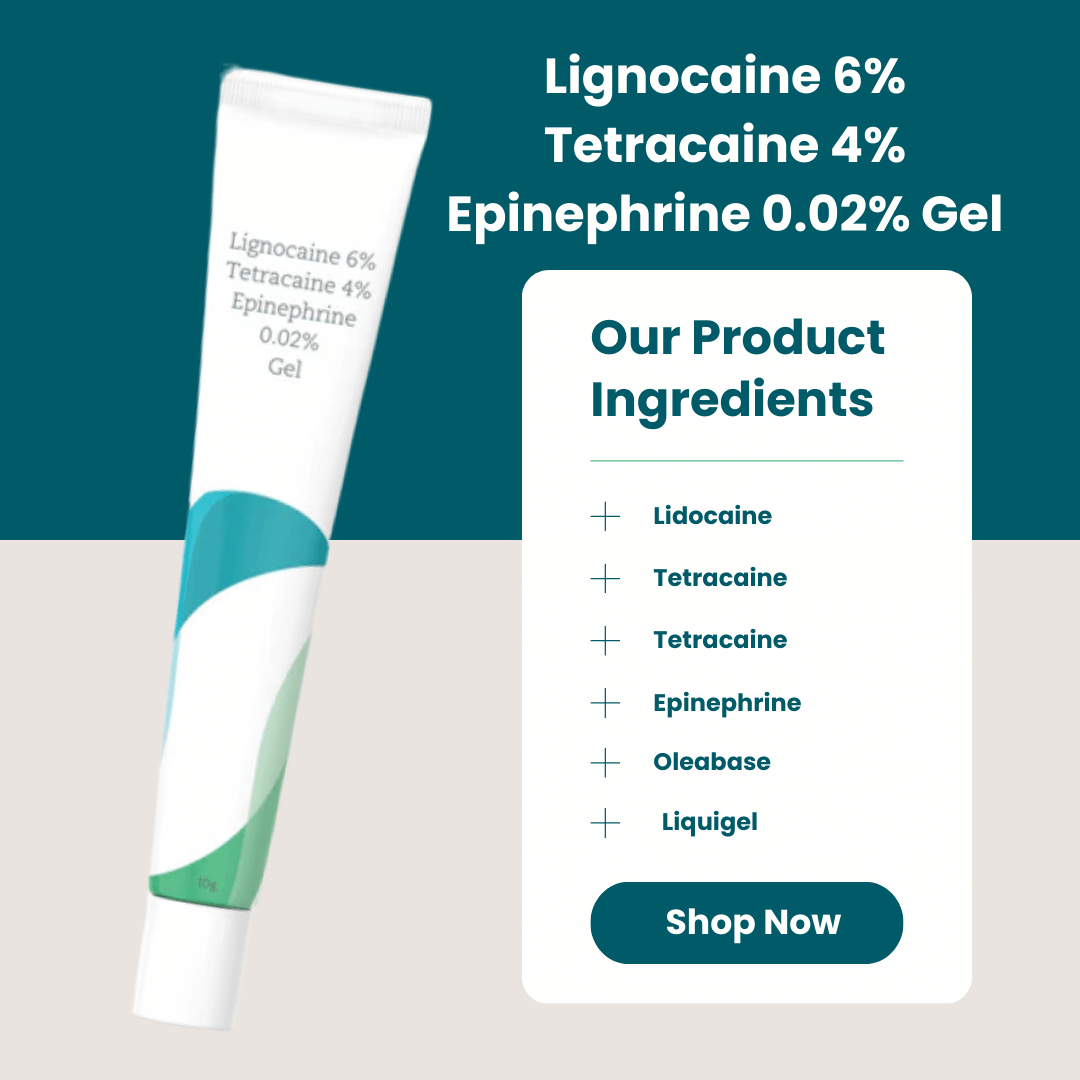 Lignocaine Tetracaine Epinephrine Gel